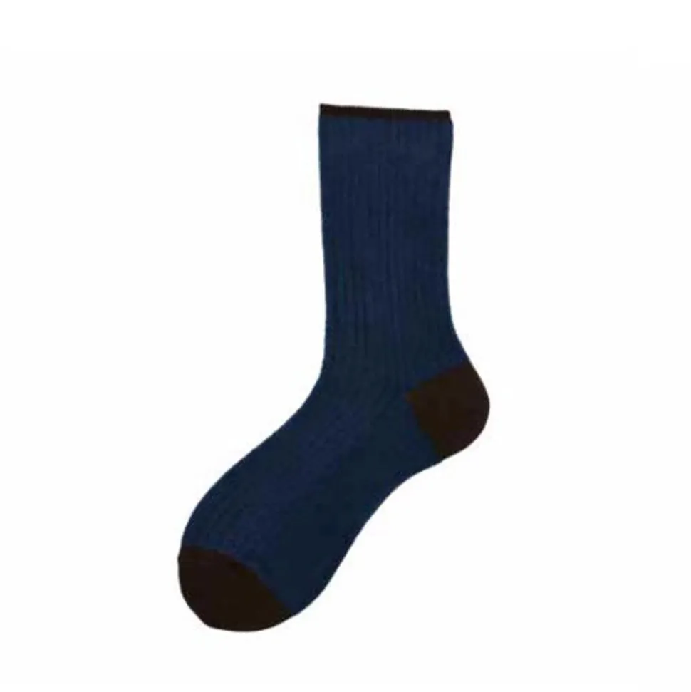 Alto Milano - Chaussettes Cardi - Marine<Women Socks | Socks