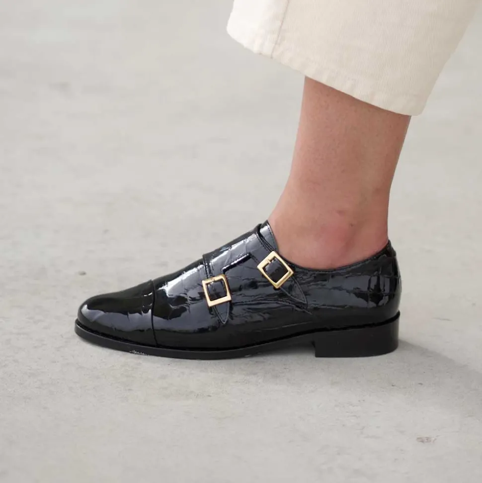 ANNE THOMAS - Mocassins Mister Thomas - Noir<Women Loafers