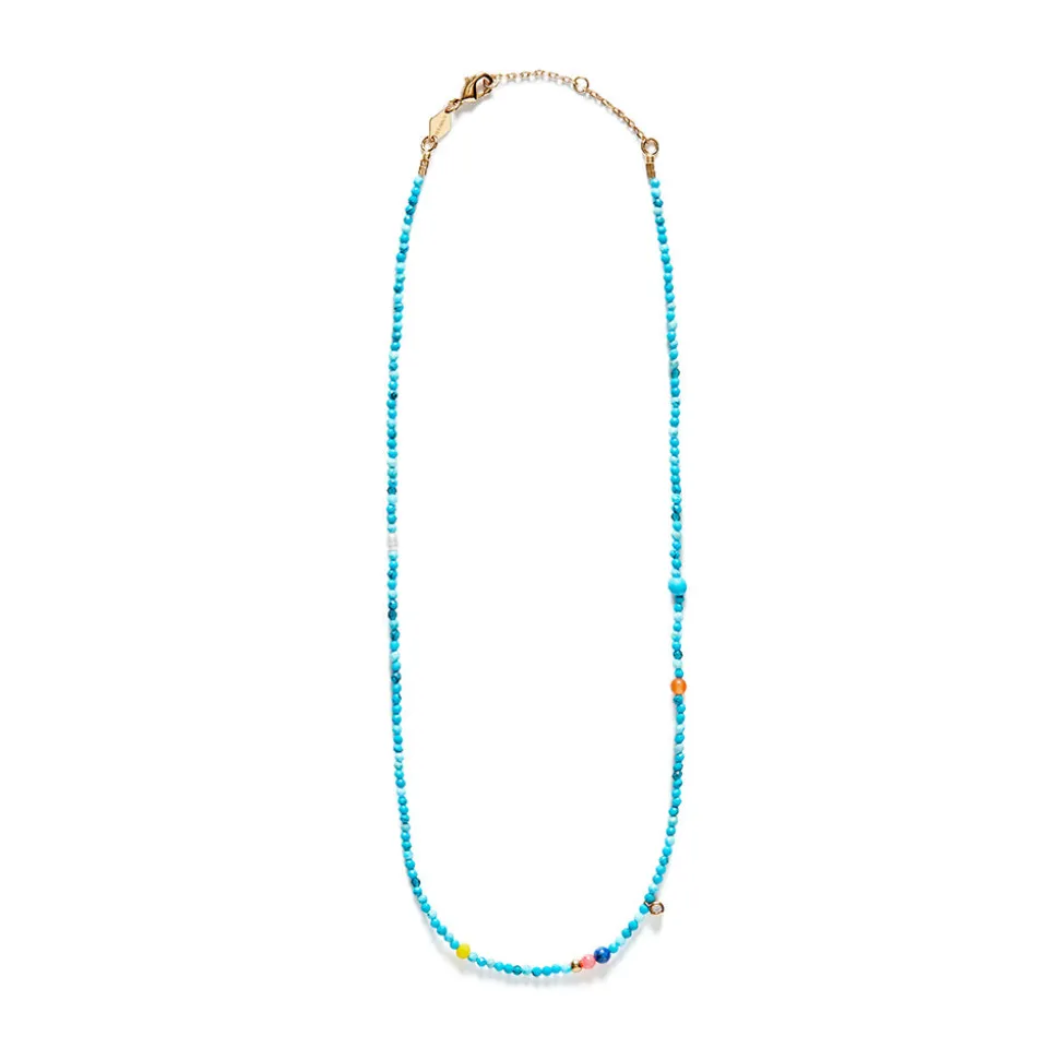 Anni Lu - Collier Dotty - Turquoise<Women Necklaces