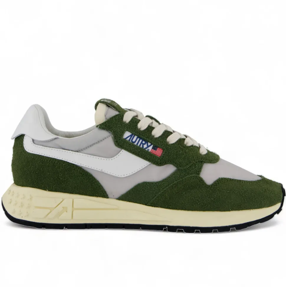 Autry - Baskets Reelwind Low - Vert Foret< Sneakers ​