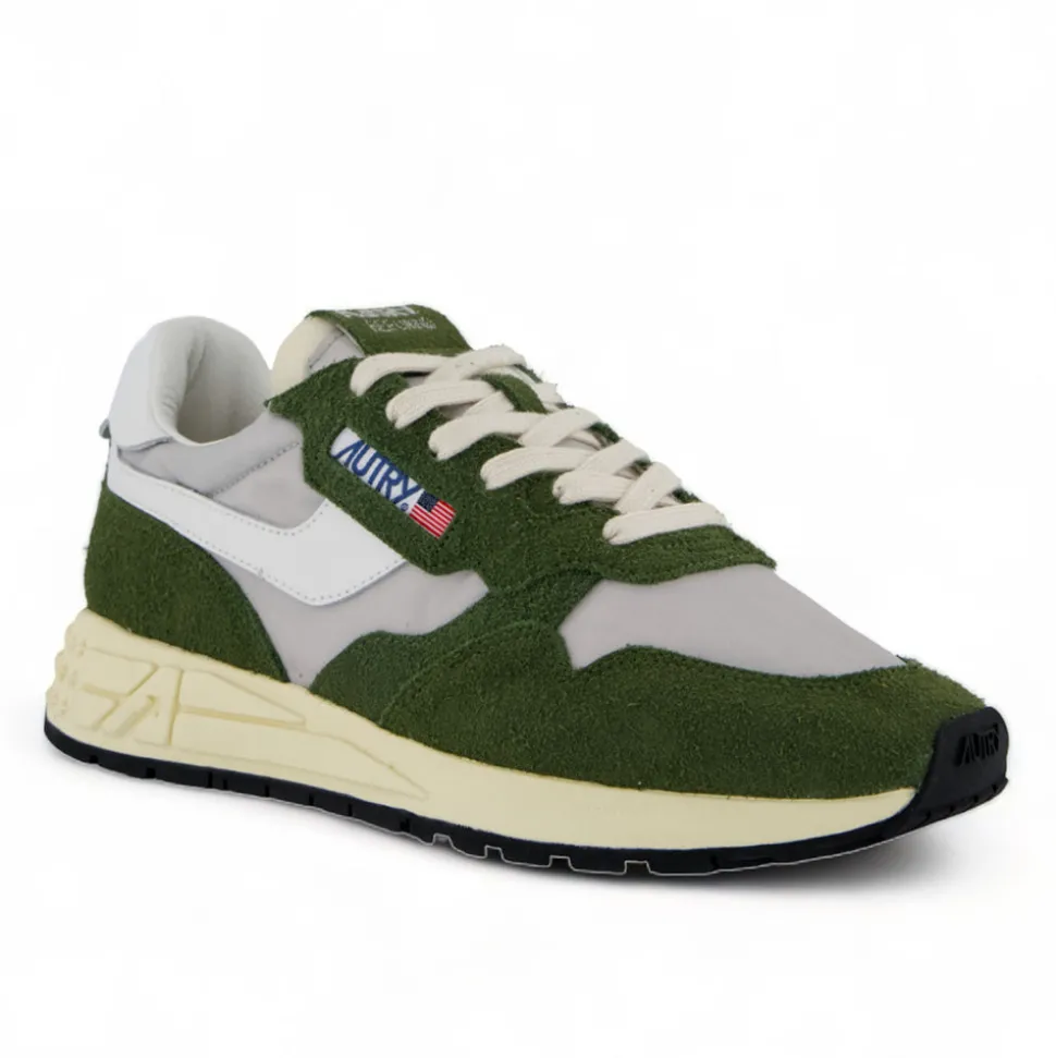 Autry - Baskets Reelwind Low - Vert Foret< Sneakers ​