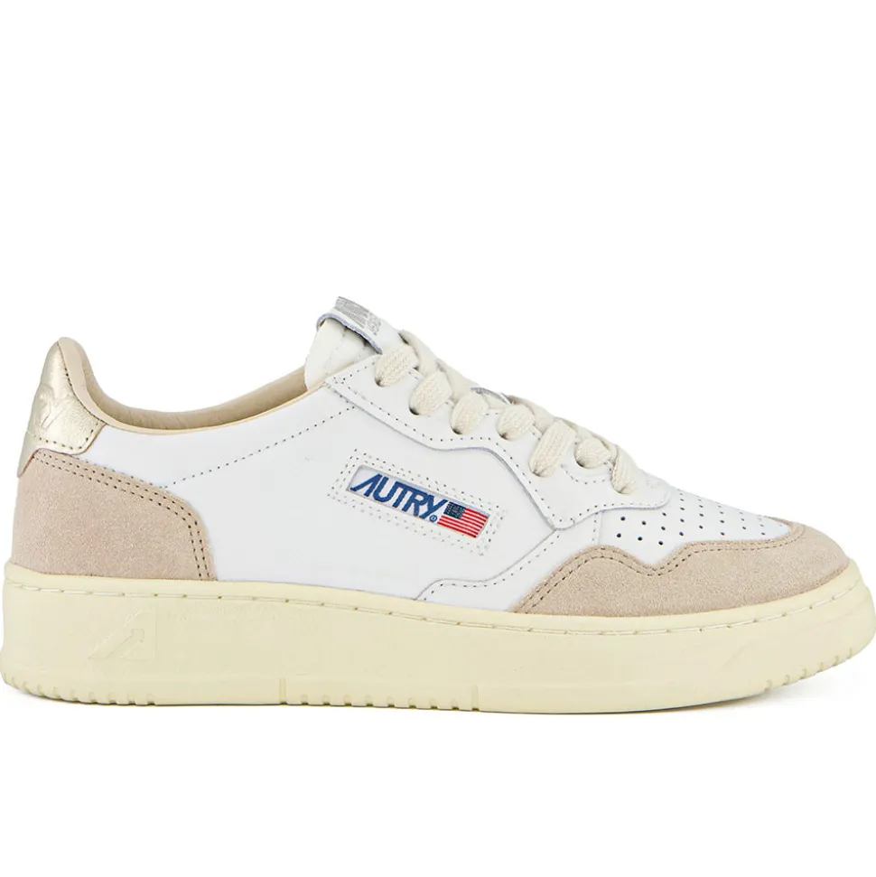 Autry - Medalist Low Wom - Gold<Women Sneakers