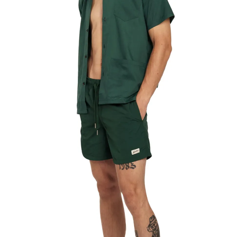 BATHER - Maillot de bain uni - Vert< Swimwear