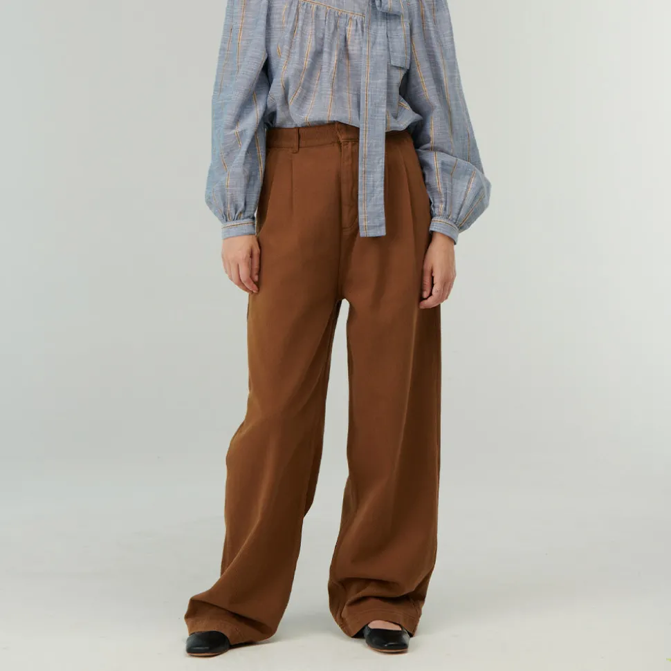 Belle Pièce - Pantalon Hugo - Cafe<Women Pants