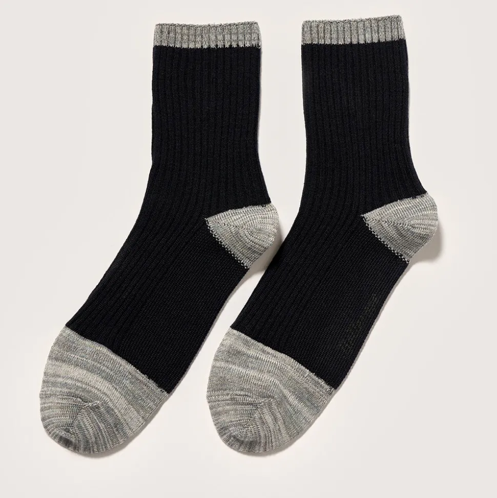 BELLEROSE - Chaussettes Baudy - Noir/Gris<Women Socks | Socks