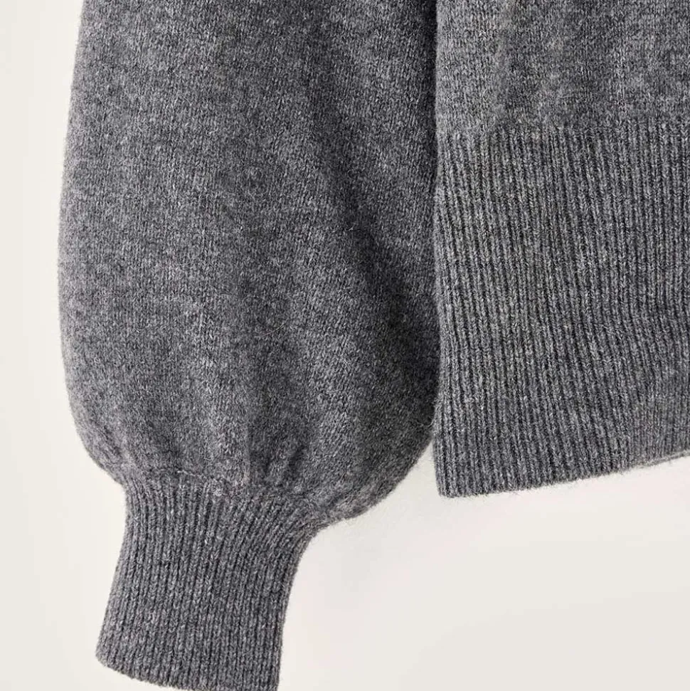 BELLEROSE - Pull Ganto - Gris<Women Knitwear