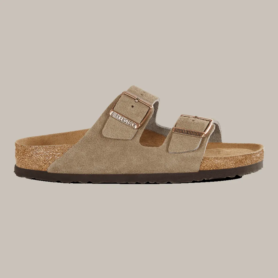 Birkenstock - Sandales Lit de pied souple Arizona - Taupe<Women Sandals | Sandals