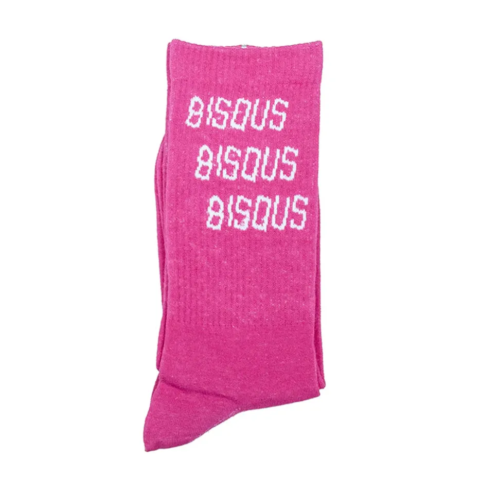 Bisous Skateboard - Chaussettes Bisous X3 - Rose<Women Socks | Socks