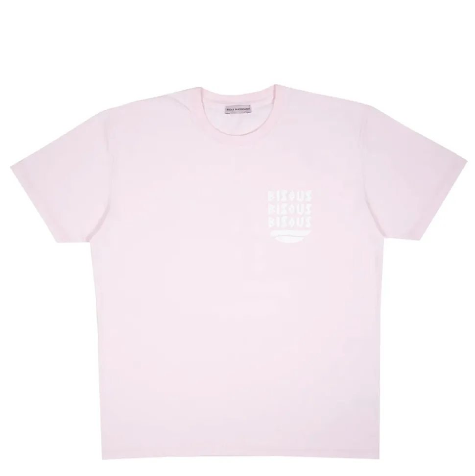 Bisous Skateboard - T-Shirt Cap D'agde - Rose< T-Shirts