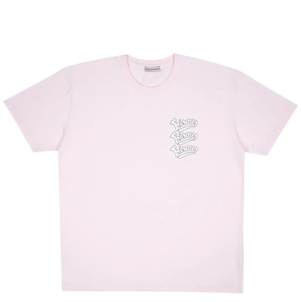 Bisous Skateboard - T-Shirt Gianni - Rose< T-Shirts