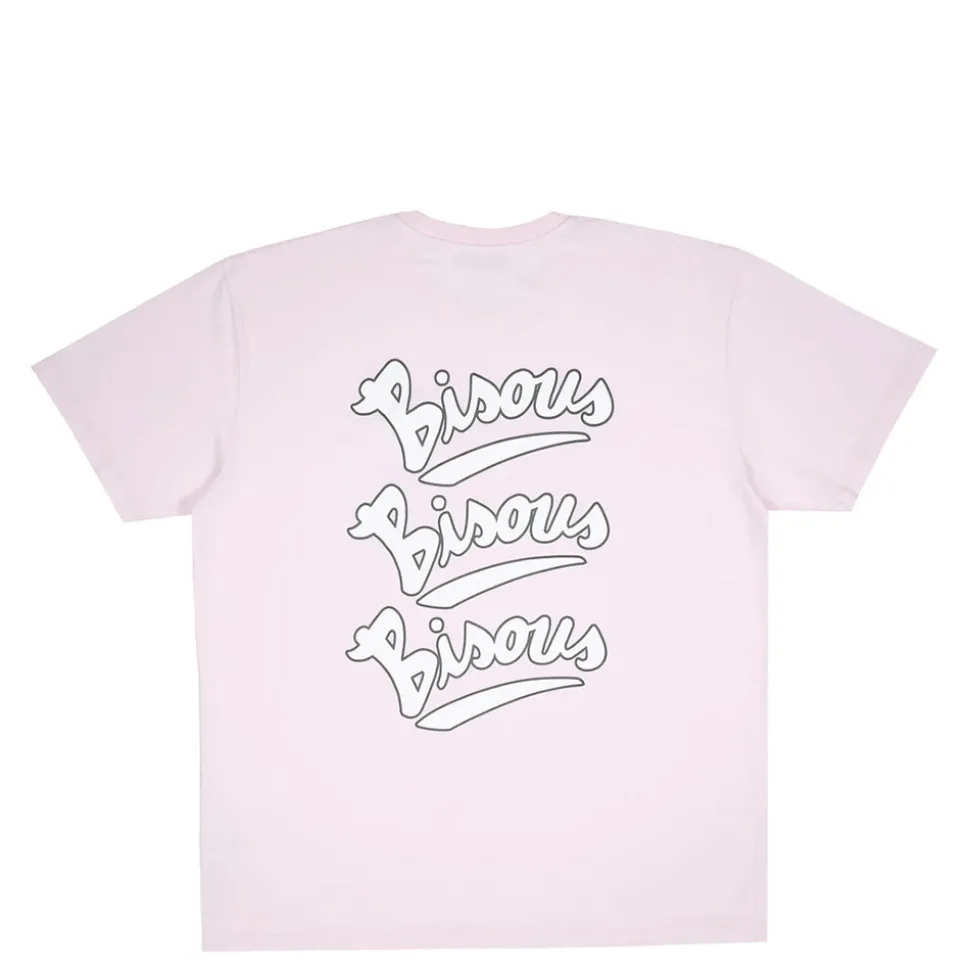 Bisous Skateboard - T-Shirt Gianni - Rose< T-Shirts