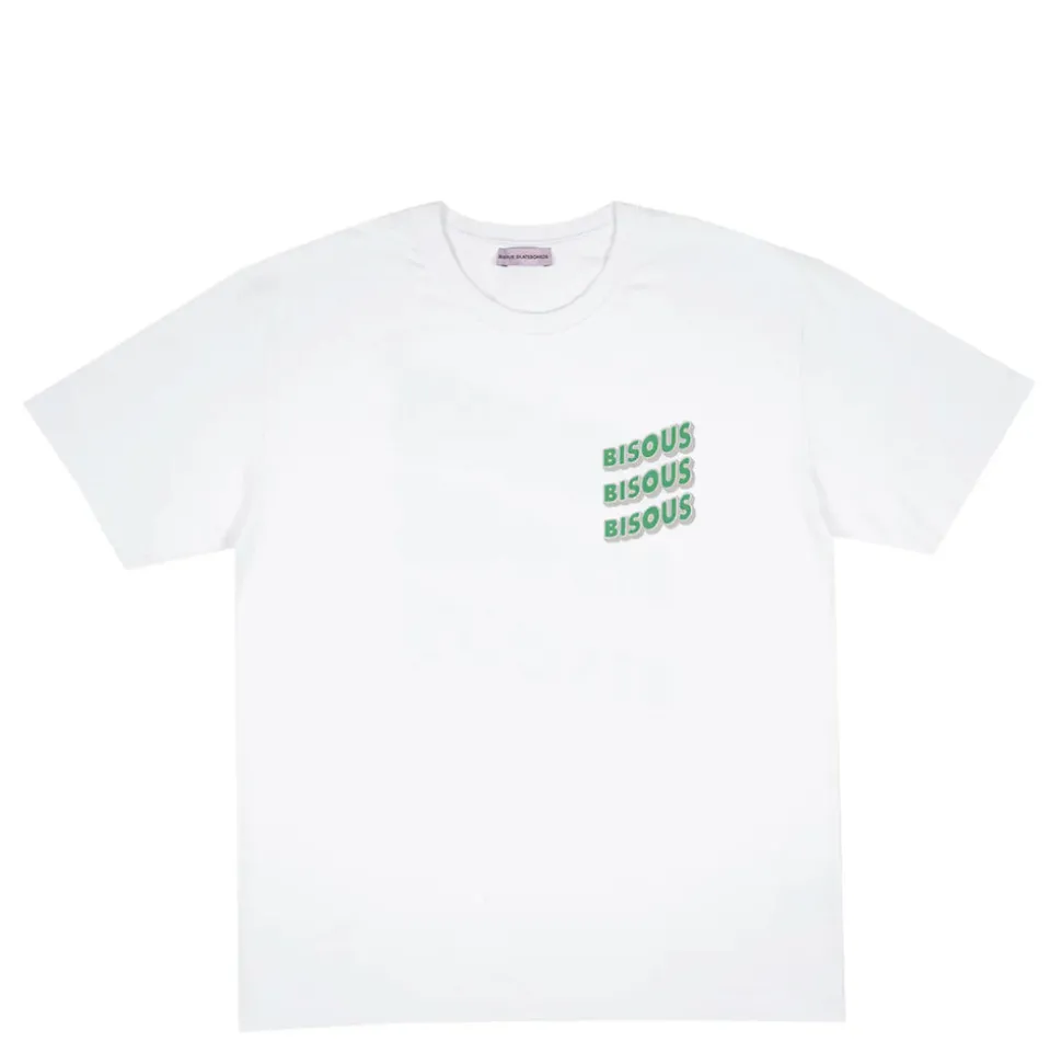 Bisous Skateboard - T-Shirt Sonics - Blanc< T-Shirts