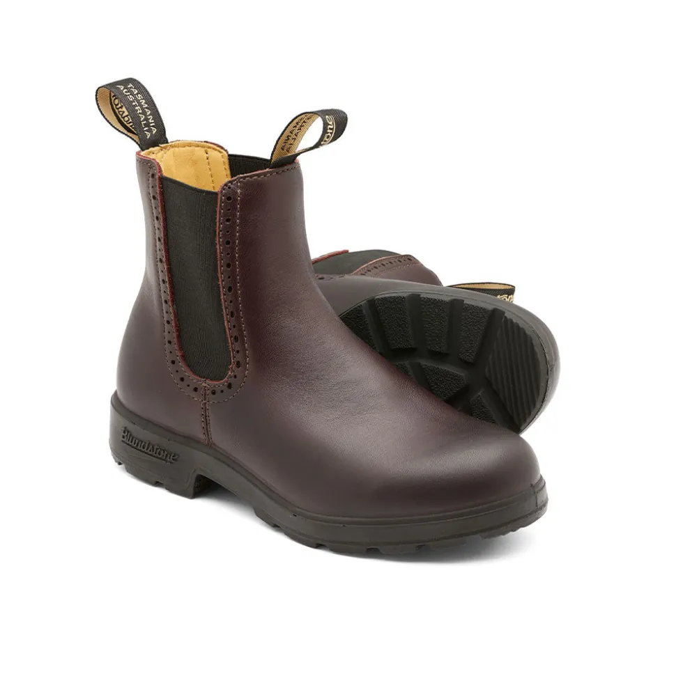 Blundstone - Bottines Hautes Chelsea - Bordeaux<Women Boots