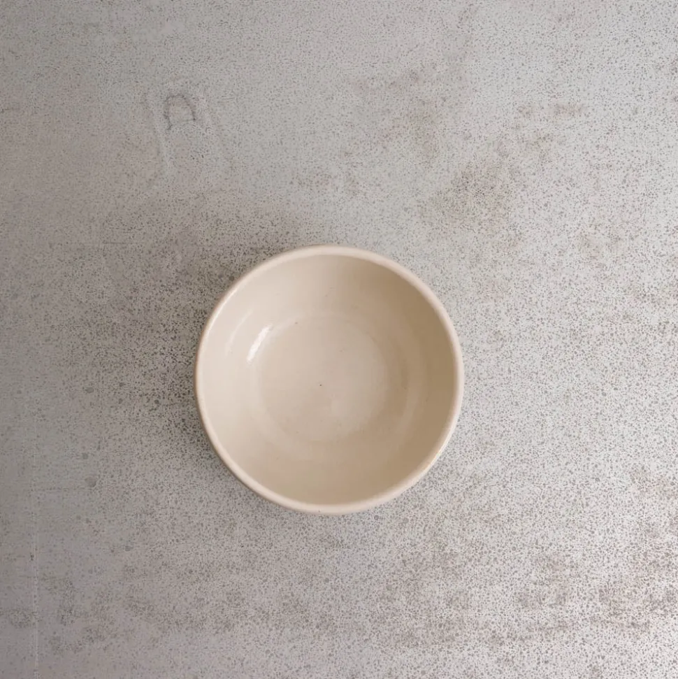 559 STONEWARE Bol en grès fin - Blanc< Bowls