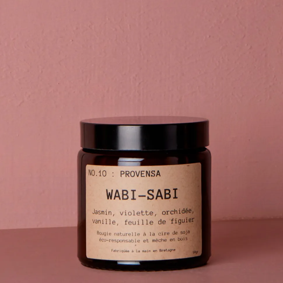 2964 WABI SABI Bougie N°10 - Provensa< Candles & Home Fragrance