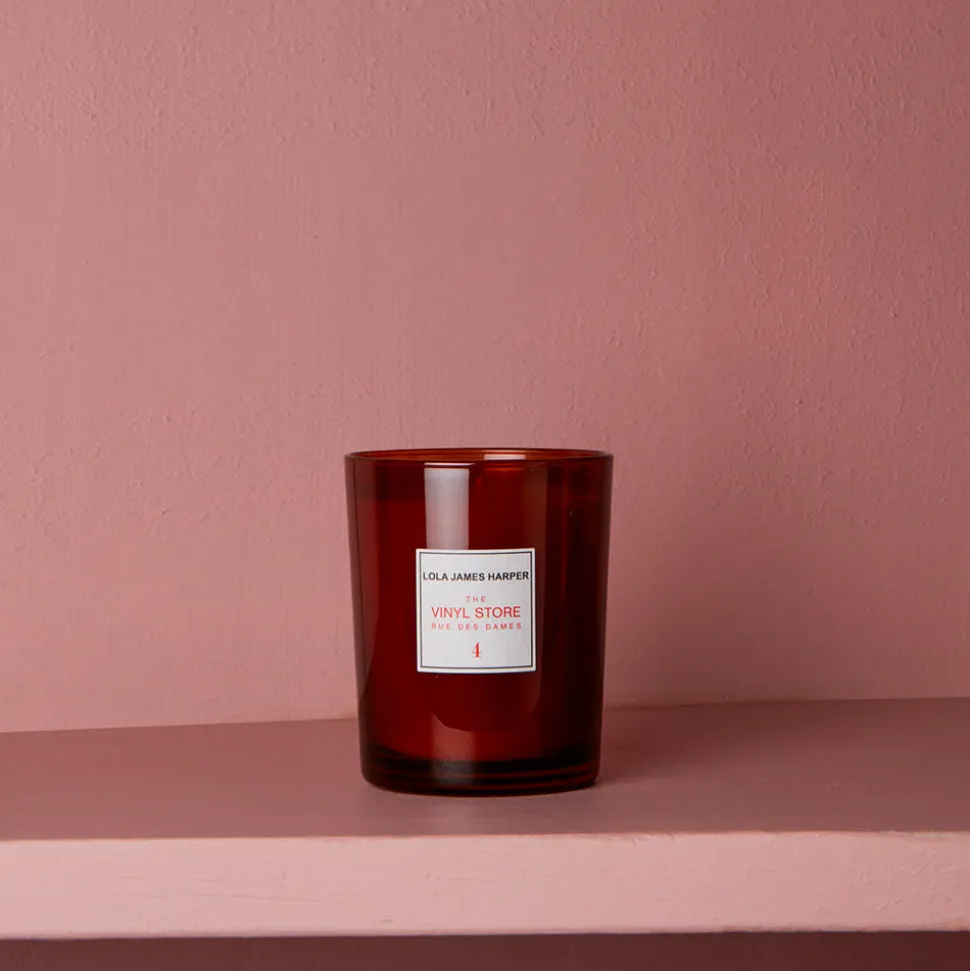 2999 SAS W Bougie Vinyl Store - Lola James Harper - 190 g< Candles & Home Fragrance