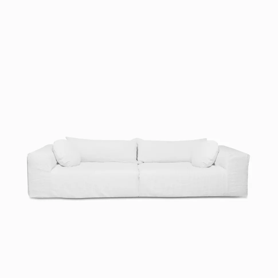 2959 BED AND PHILOSOPHY Canapé Slow Family 4 places - Lin Blanc - Bed&Philosophy< Bed & Philosophy Sofas