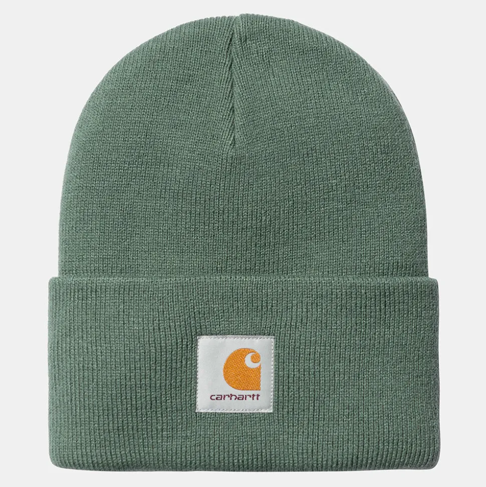 Carhartt WIP - Bonnet Acrylic Watch - Vert< Beanies