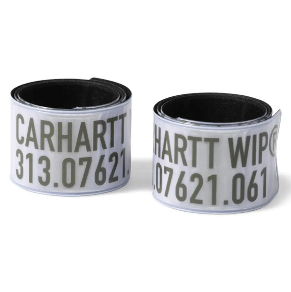 CARHARTT WIP - Bracelet Réfléchissant - Smoke<Women Keychains | Key Chains