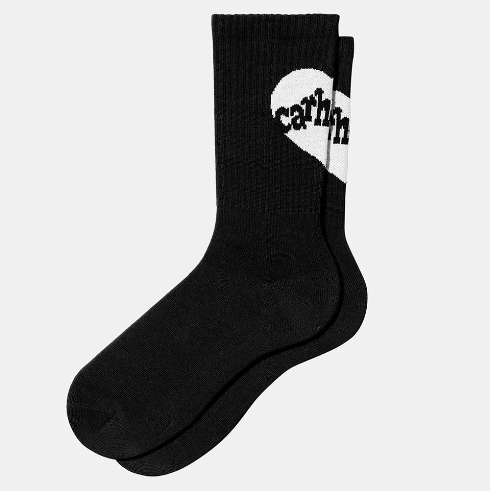 Carhartt WIP - Chaussettes Amour - Noir<Women Socks | Socks