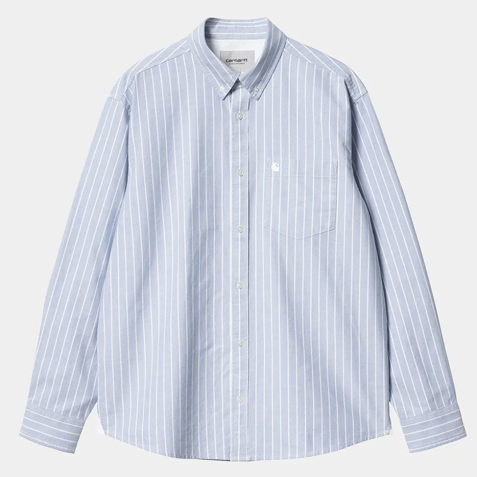 Carhartt WIP - Chemise Dowlen - Bleu< Shirts