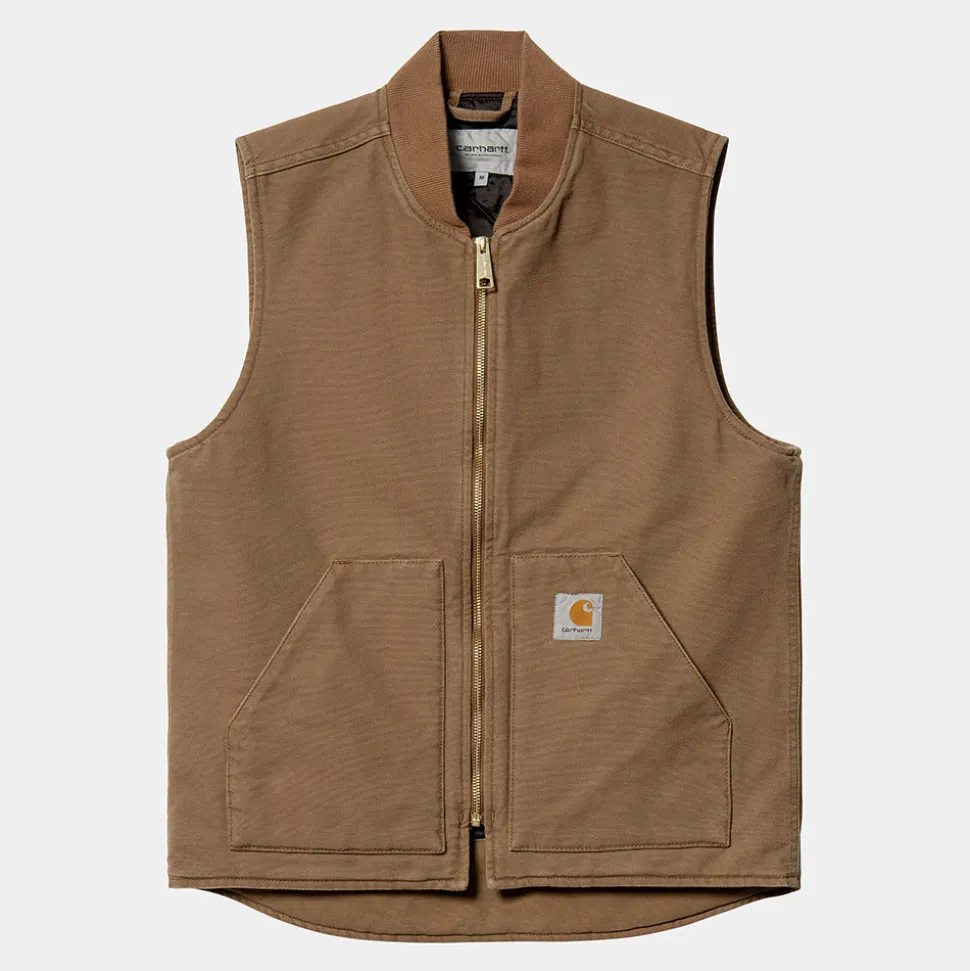 Carhartt Wip - Classic Vest - Marron< Jackets