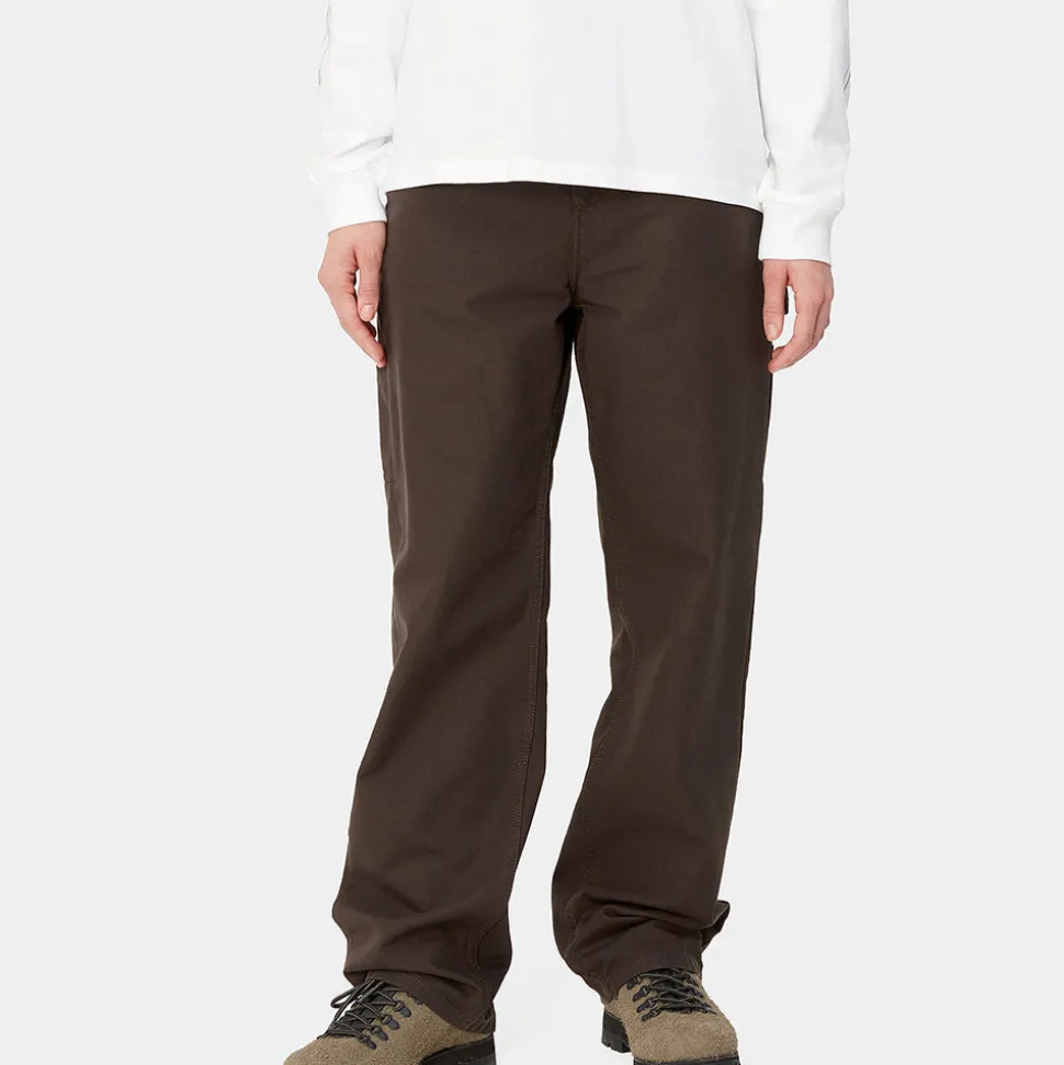 Carhartt Wip - Pantalon Pierce Straight - Marron<Women Pants