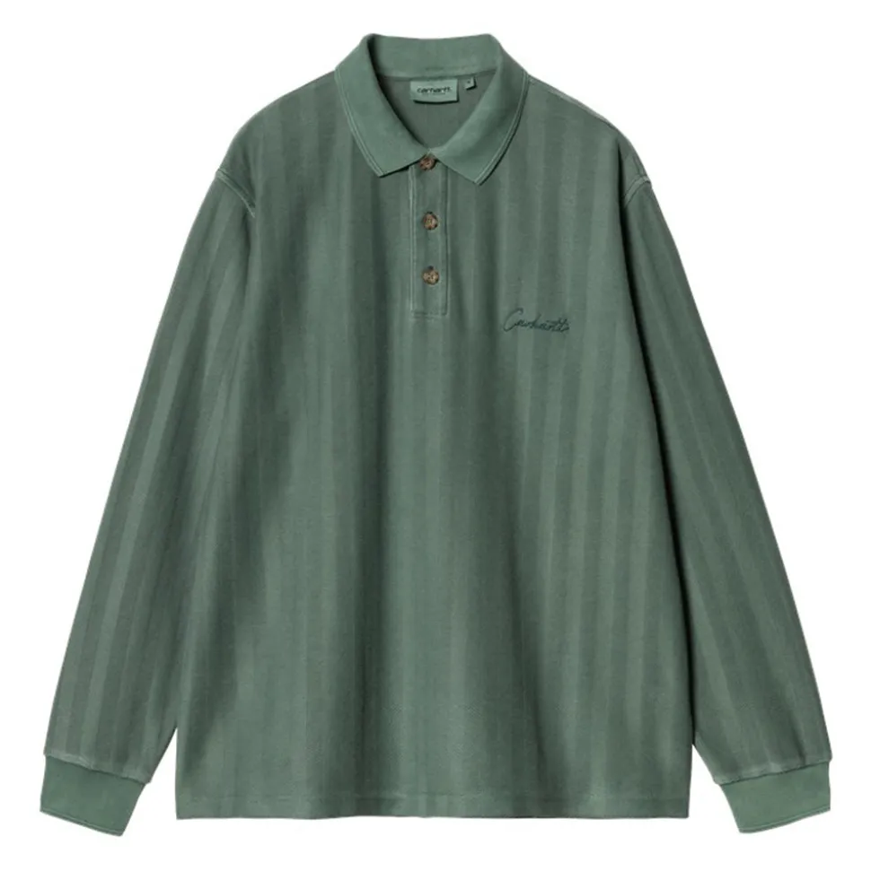 CARHARTT WIP - Polo Morrison Rugby - Conifer< Polos