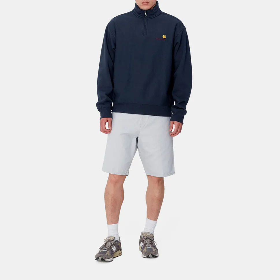 Carhartt WIP - Pull Zip - Bleu< Sweats