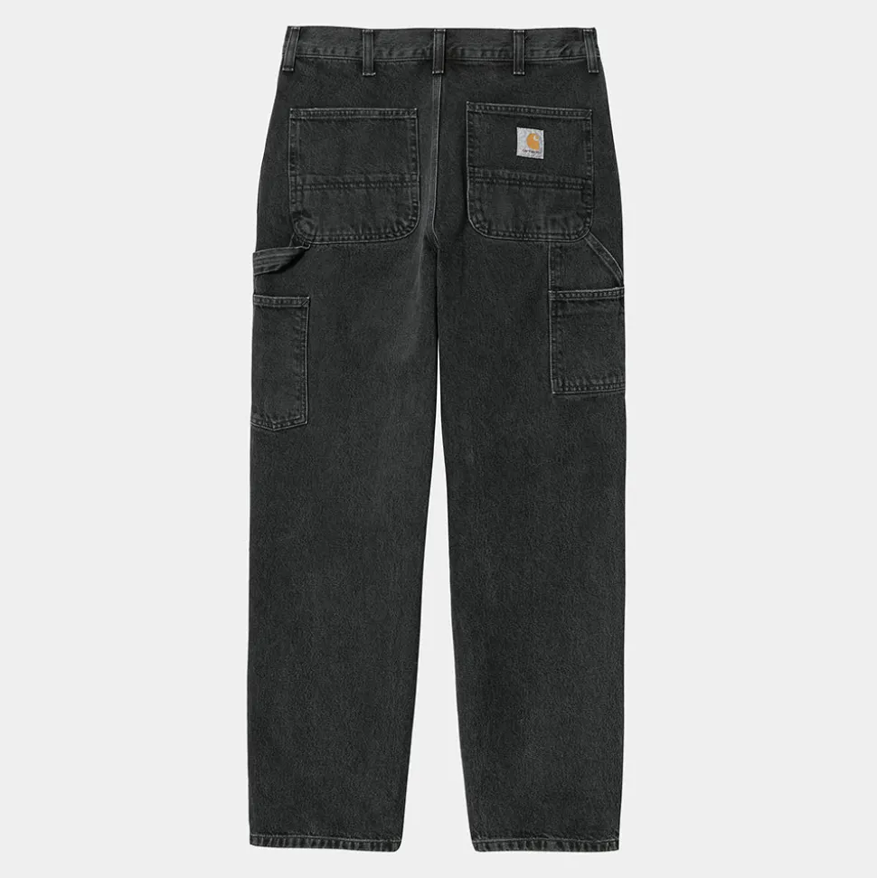 Carhartt WIP - Single Knee Pant - Noir< Jeans