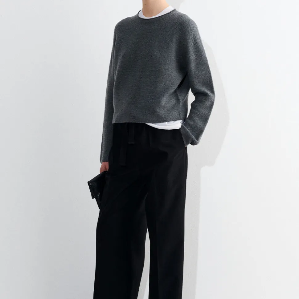 Christian Wijnants - Pull Kopani - Gris<Women Knitwear