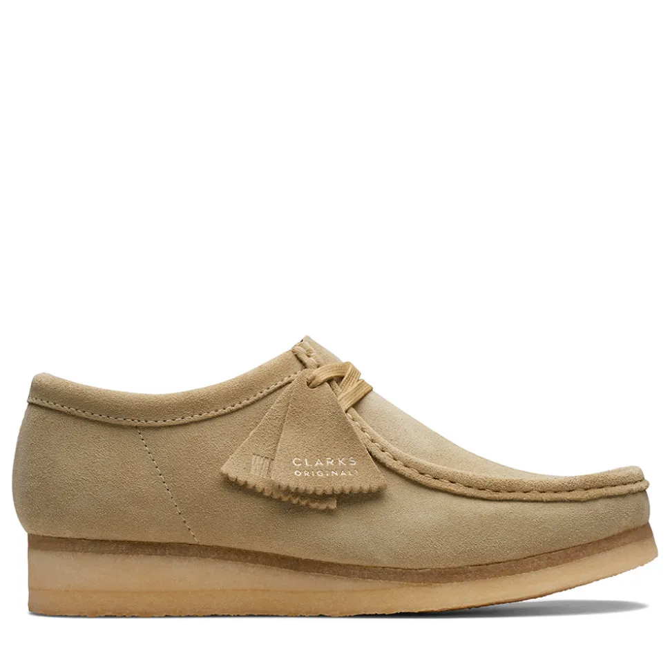 Clarks - Wallabee - Mapple Suede< Derbies