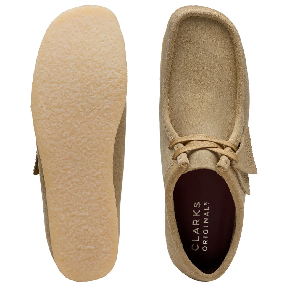 Clarks - Wallabee - Mapple Suede< Derbies