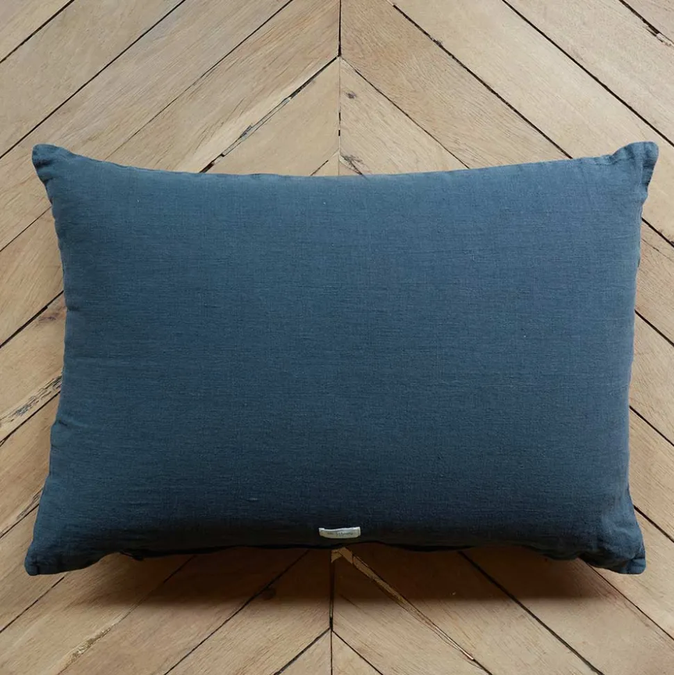 2959 BED AND PHILOSOPHY Coussin en lin Bopper - Nuit< Cushions