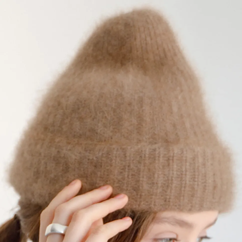 CT Plage C.T.plage - Bonnet Laine - Camel<Women Beanies