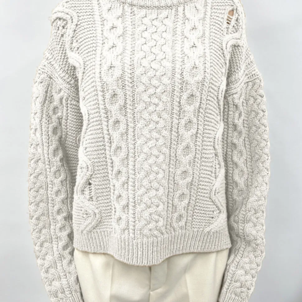 CT Plage C.T.plage - Pull - Blanc<Women Knitwear