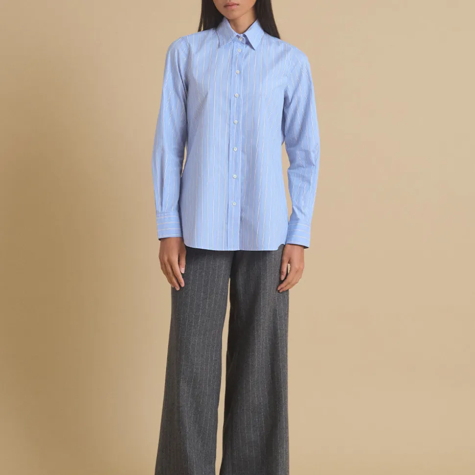 DIEGA - Chemise Ceza - Bleu<Women Shirts