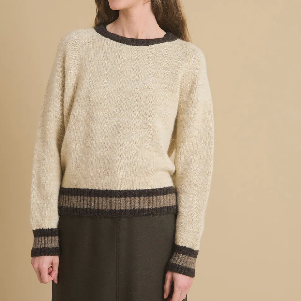 DIEGA - Maille Pulao - Ecru<Women Knitwear