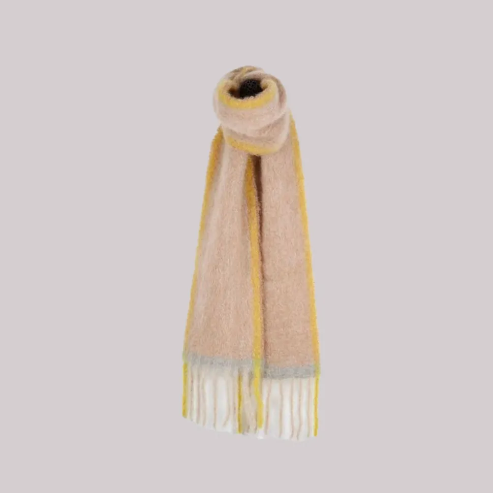 Ezcaray - Echarpe Twist Frame - Blanc<Women Shawls