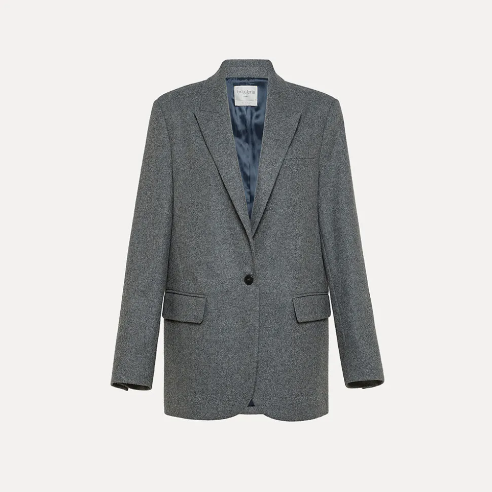 Forte_Forte - Veste Blazer - Gris<Women Jackets