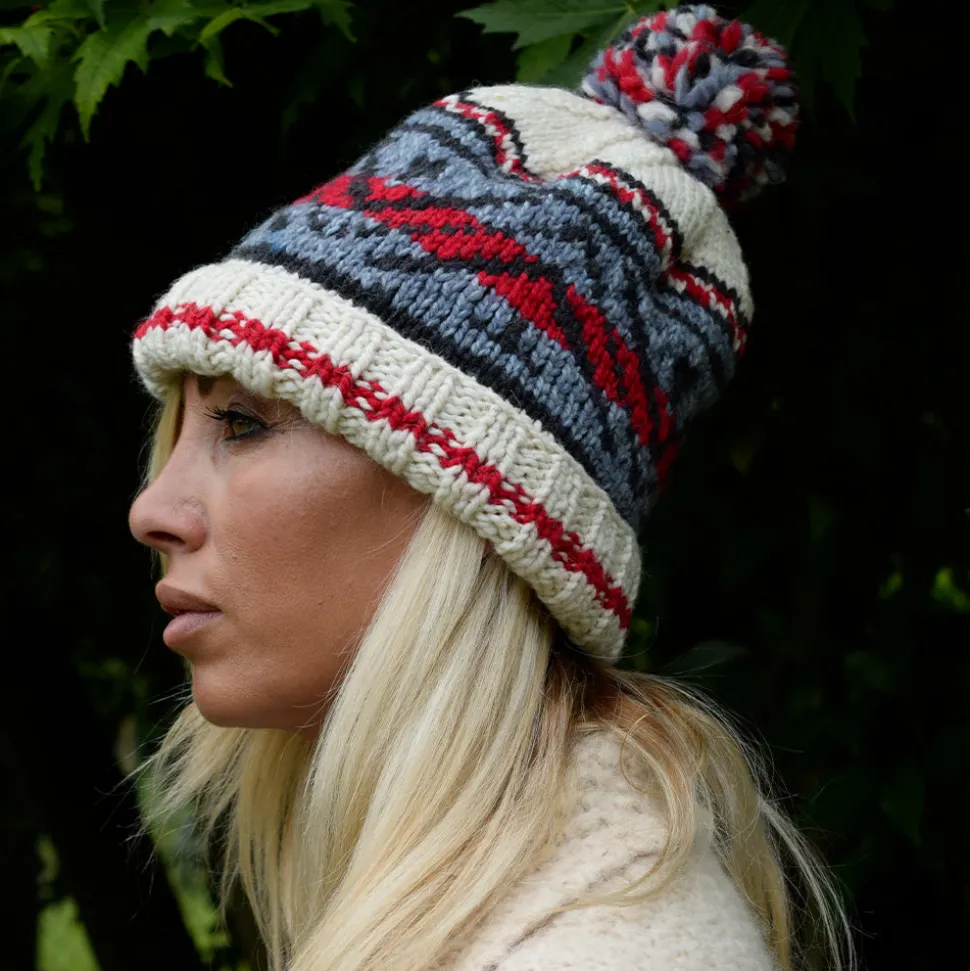 Frantic - Bonnet Hart - Blanc<Women Beanies