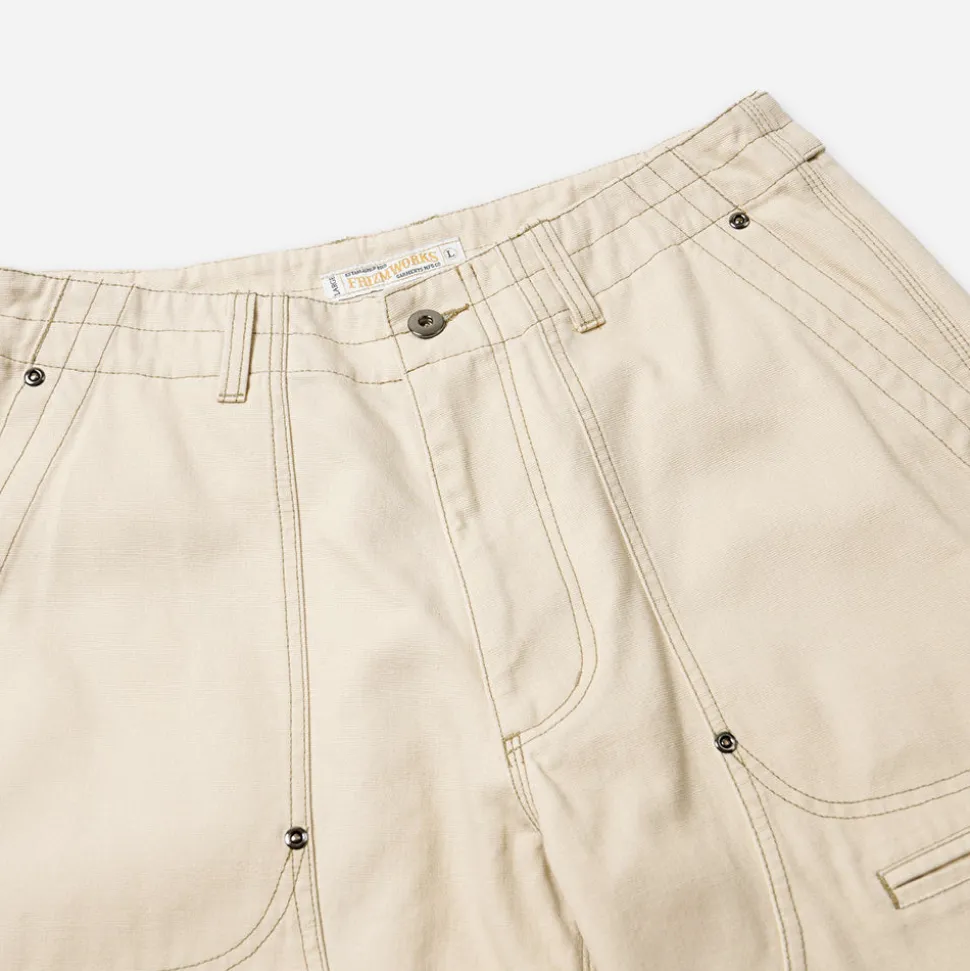 FRIZMWORKS - Pantalon Jungle - Cream< Pants