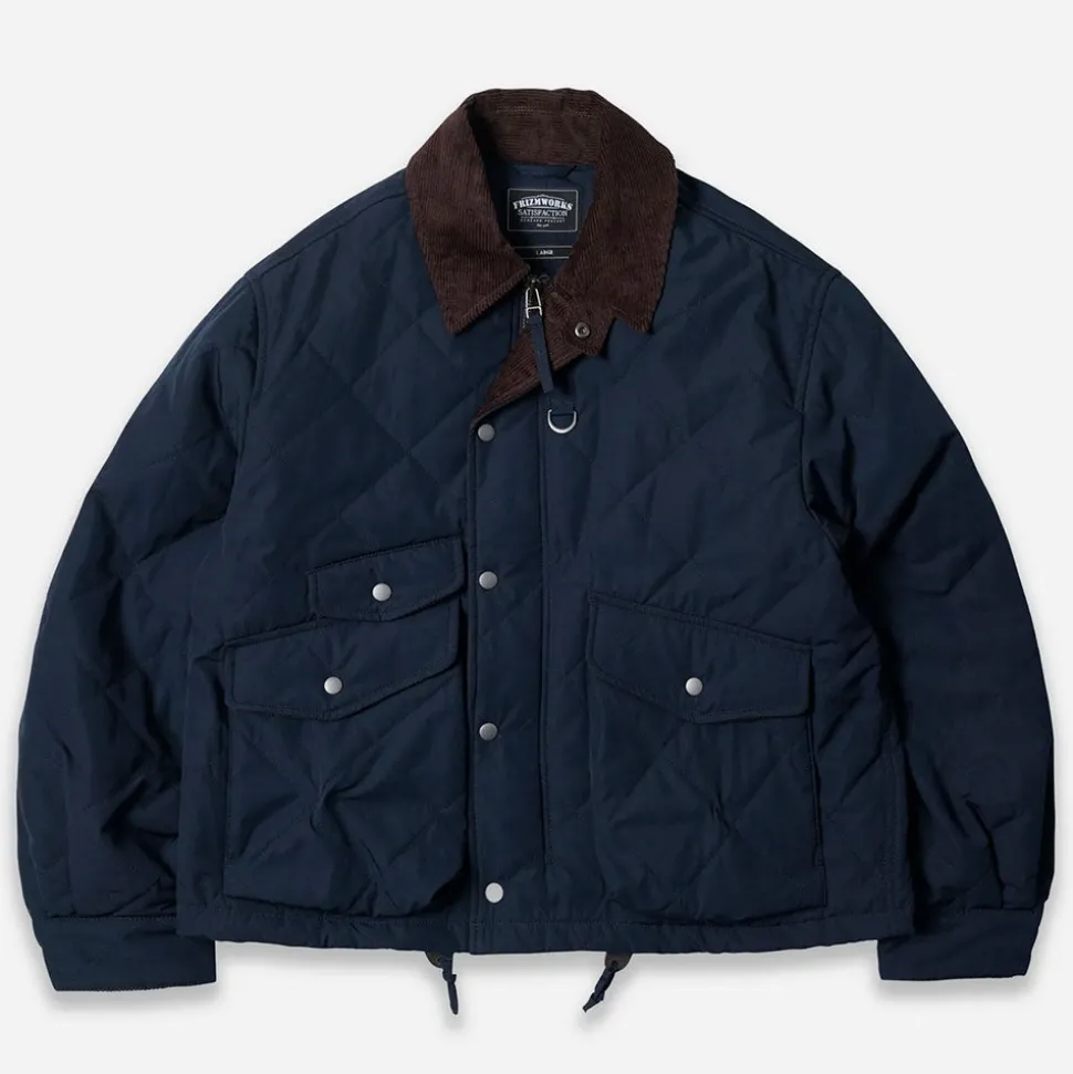 FRIZMWORKS - Veste Quilted Hunting - Navy< Jackets