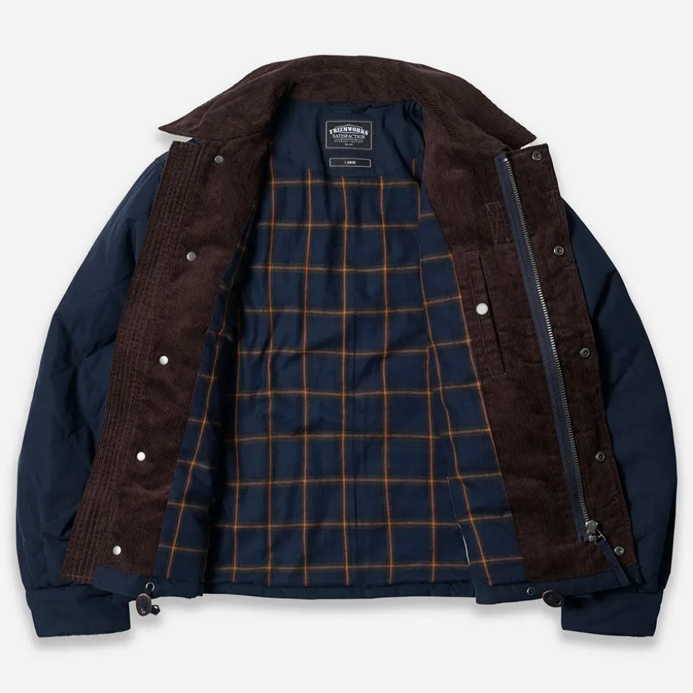 FRIZMWORKS - Veste Quilted Hunting - Navy< Jackets