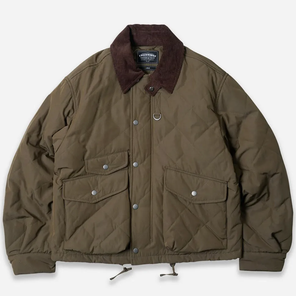 FRIZMWORKS - Veste Quilted Hunting - Olive< Jackets