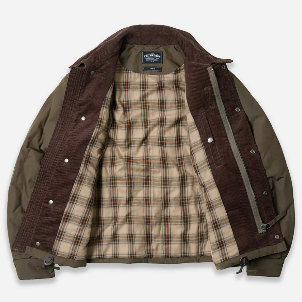 FRIZMWORKS - Veste Quilted Hunting - Olive< Jackets