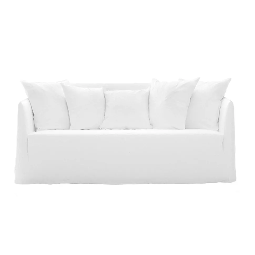 202 GERVASONI Gervasoni - Canapé Ghost n°10 - Lin Blanc< Gervasoni Sofas