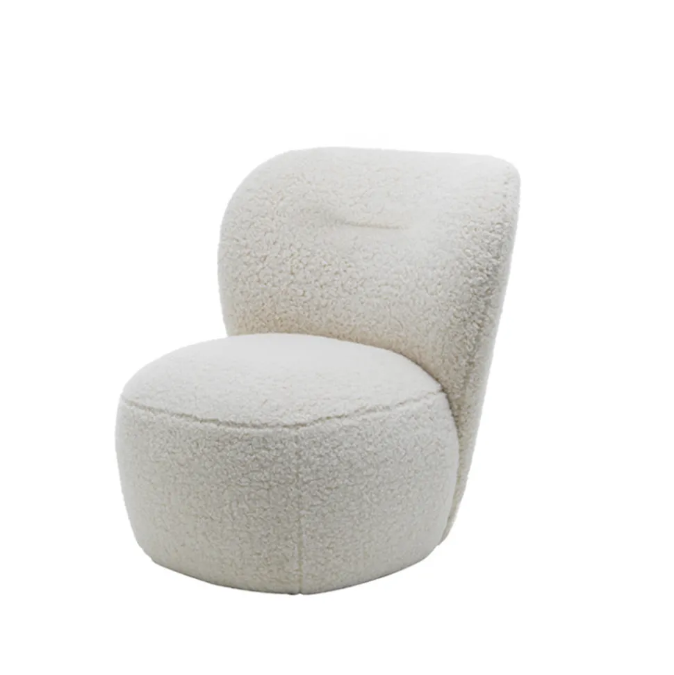 202 GERVASONI Gervasoni - Fauteuil Loll 07 F - Blanc< Armchairs