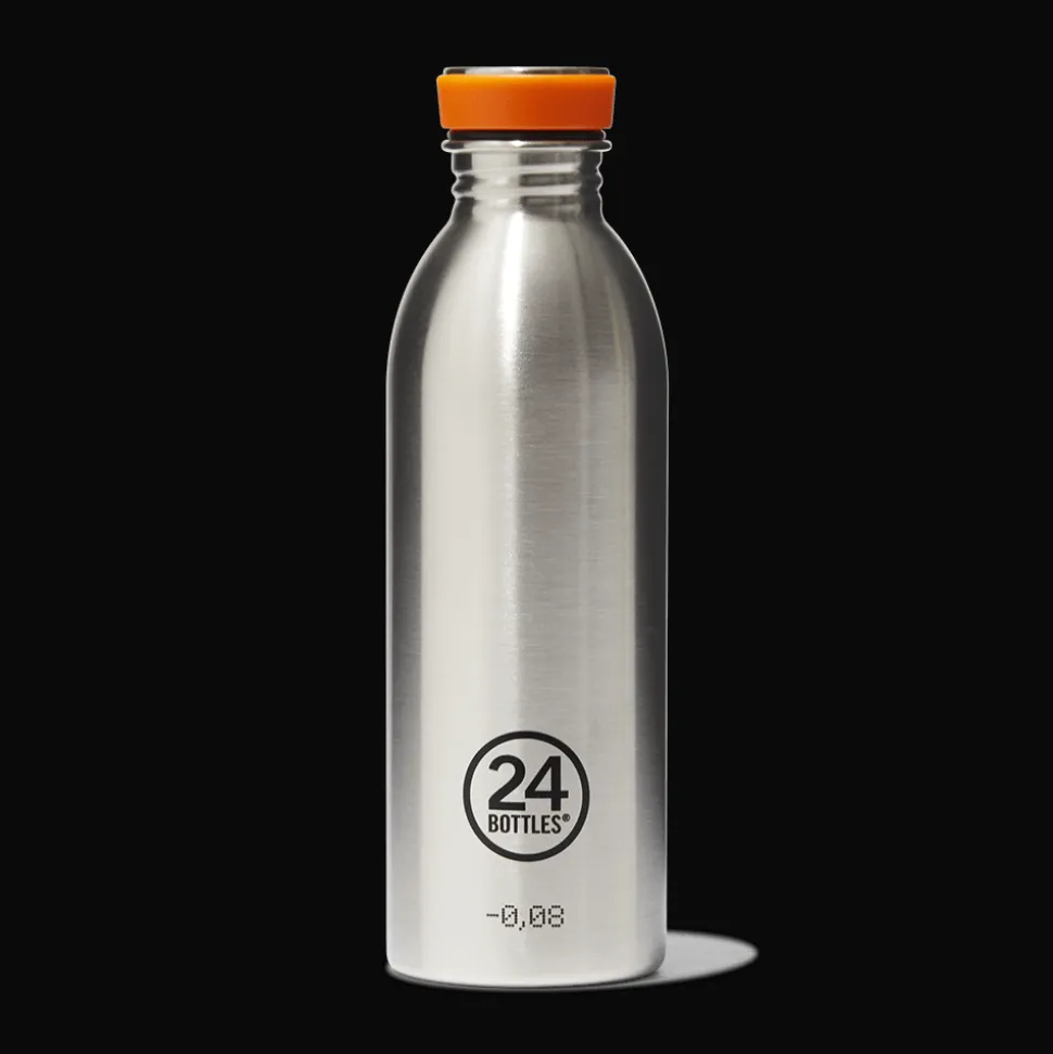 1561 24 BOTTLES Gourde en inox 500 ml - Urban Acier - 24Bottles< Water Bottles