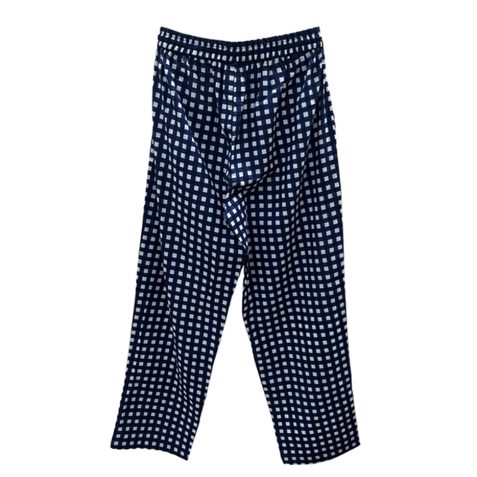 Harago - Pantalon Carreaux - Bleu< Pants